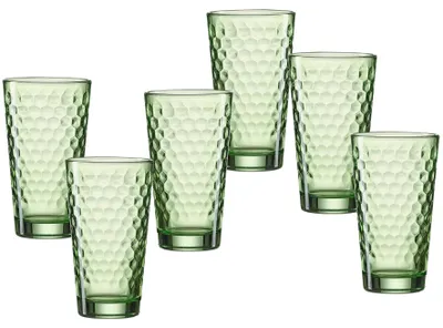 Image de Verre à long drink - Lot de 6 - 350 ml - Verre - Pour boissons et cocktails