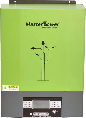 Immagine prodotto di Inverter solare ibrido da 5000W, 48V, con regolatore di carica MPPT e Bluetooth