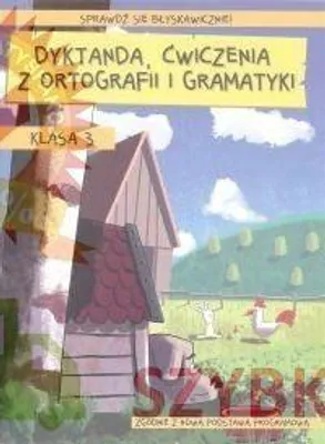 Imagen del producto de Dyktanda, ćwiczenia z ortografii i gramatyki kl.3 - Wiesława Zaręba