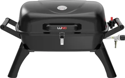 Produktbild von Mobiler Gasgrill 3,5 kW mit Thermometer und Klappbeinen
