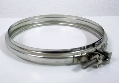 Zdjęcie produktu dla Zacisk ze stali nierdzewnej do komina - średnica 180 mm