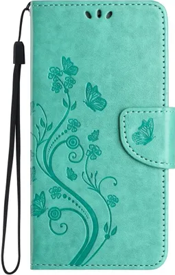 Produktbild von König Design Hülle kompatibel mit Apple iPhone 15 Kunstleder Handyhülle - Handy Case Grün