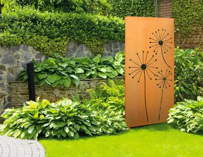 Produktbild von Sichtschutzelement palatino Space Stella 87 x 180 mm braun