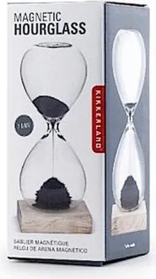 Obrázek produktu pro Kikkerland ST05, Černá, Průhledná, Dřevo, Sklo, Železo, Dřevo, Jakékoliv pohlaví, 70 mm, 70 mm, 165 mm
