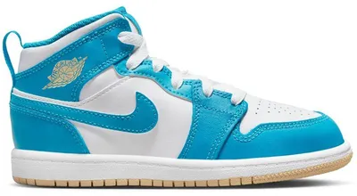Imagen del producto de Jordan 1 Mid Aquatone (talla para niños) - Talla europea 28