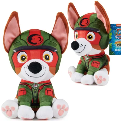 Obrázok produktu pre Tlapková patrola Jungle Pups maskot stopársky plyšový pes 18 cm