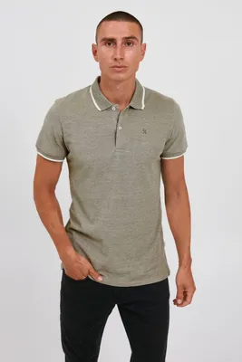 Immagine prodotto di CASUAL FRIDAY CFTristan Polo bicolore da uomo Polo T-shirt con collo a polo in 100% cotone