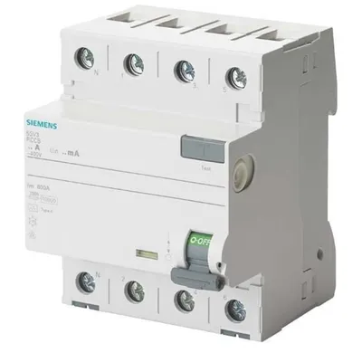 Immagine prodotto di Siemens FI-Schutzschalter 4polig 40 A 400 V 5SV3344-6KL (5SV3344-6KL)