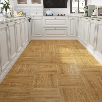 Obrázek produktu pro Samolepicí PVC podlahová krytina, rozměr 30x30 cm, 15 kusů, celková plocha 1,35 m²