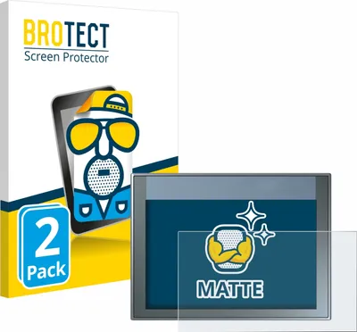 Produktbild von 2x BROTECT Schutzfolie für Siemens Simatic HMI KTP 700 Basic Displayschutz Displayschutzfolie Folie Matt Entspiegelungsfolie