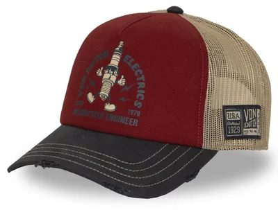 Produktbild von Von Dutch Trucker Mesh Snapback Cap - MOTORCYCLE ENGINEER