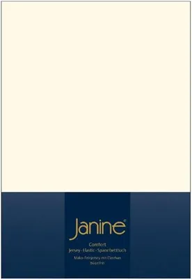 Produktbild von Janine Design Elastic-Jersey Spannbetttuch (für Box-Spring Betten) TOPPER 5001 Farbe natur Größe 100x200 cm