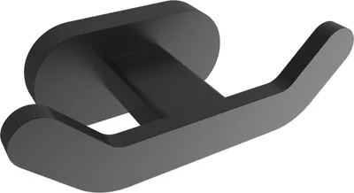Produktbild von Creavit Doppel Wandhaken Schwarz