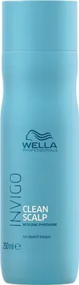 Produktbild von Wella Professionals INVIGO Balance Clean Scalp Anti-Dandruff, 250 ml, Shampoo, Professionell, Frauen, Antischuppen, Feuchtigkeitsspendend, Beruhigend, Flasche