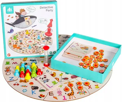 Zdjęcie produktu dla Gra edukacyjna drewniane klocki Montessori 907