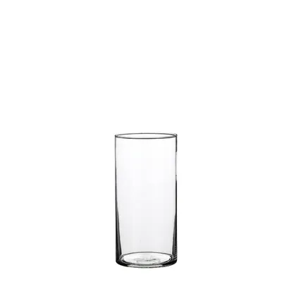 Produktbild von Mica Decorations Carly Vase - H25 x Ø12 cm - Zylinder - Transparent