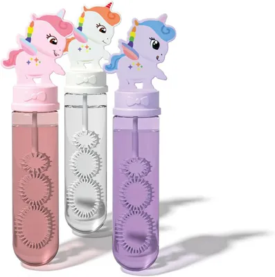 Produktbild von PUSTEFIX - 420869382 - 1 Stück PUSTEFIX Bubble Unicorn I Seifenblasen-Dose mit Einhorn-Figur I Magischer Spielspaß für Kinder I Entzückend gestaltetes Dosendesign