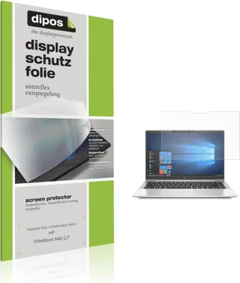 Immagine prodotto di 2x Pellicola Protettiva per HP EliteBook 840 G7 Protezione Schermo Antiriflesso dipos