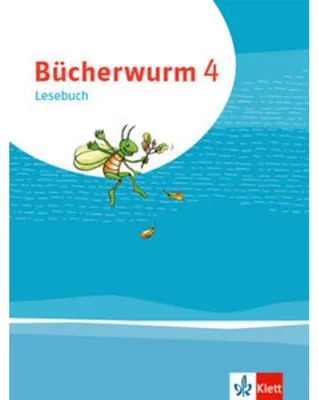 Produktbild von Bücherwurm Lesebuch 4. Schülerbuch mit Überhangfolie Klasse 4