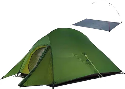 Produktbild von Naturehike Campingzelt, ultraleicht und wasserdicht, in mehreren Größen erhältlich, 2 Personen Arm Grün