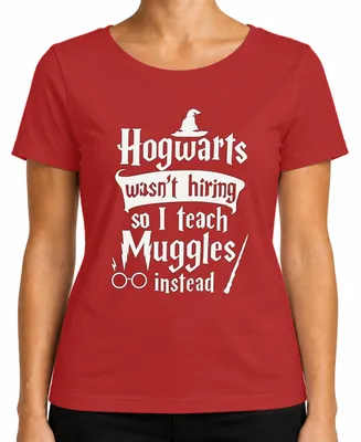 Immagine prodotto di Hogwarts non assumeva insegnanti maghi babbani per il costume di Halloween da donna, rosso, M