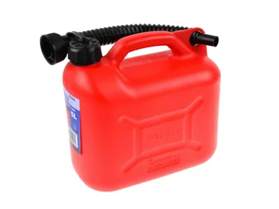 Immagine prodotto di Tanica di carburante, tanica di plastica per benzina da 5 litri, tanica per diesel rossa