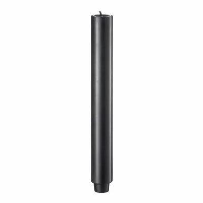 Obrázok produktu pre Engels Kerzen Original Stick Candle Cast, tyčová sviečka, sviečka na svietnik, stolová sviečka, parafín, čierna, Ø 3 cm, V 24 cm, 62003024088