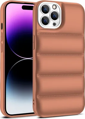 Produktbild von König Design Hülle kompatibel mit Apple iPhone 15 Pro Kunststoff Soft Handyhülle - Handy Case Khaki