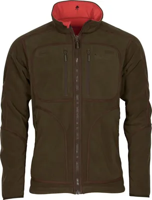 Produktbild von Pinewood Furudal Reversible Fleece Jacket Herren (H.Brown/Red) Größe 4XL