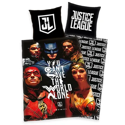 Produktbild von Justice League Renforcé-Bettwäsche 135 x 200 cm