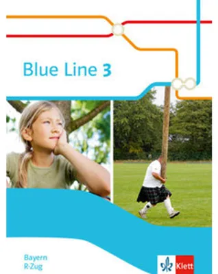 Immagine prodotto di Blue Line 3 R-Zug. Schülerbuch (Hardcover) Klasse 7. Ausgabe Bayern