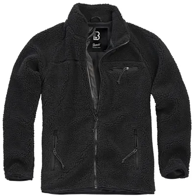 Produktbild von Brandit Teddyfleece Jacket, schwarz, Größe L