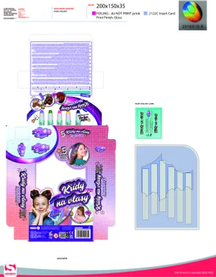 Produktbild von Alltoys Haarkreide Love and Hugs
