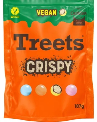Produktbild von Treets Crispy Vegan Snack 187g – Knusprig, pflanzlich, lecker