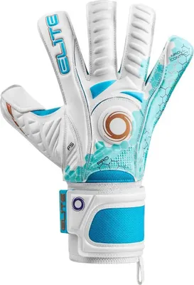 Obrázek produktu pro Brankářské rukavice Elite Sport Orca, bílé a modré, velikost 9