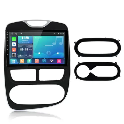 Image de Système autoradio Linux 10 pouces Hexinex, compatible Carplay, pour Renault Clio 4 (2012-2019), avec Wi-Fi, Bluetooth, commandes au volant (SWC), tuner FM/RDS, processeur DSP, format 2DIN et port USB