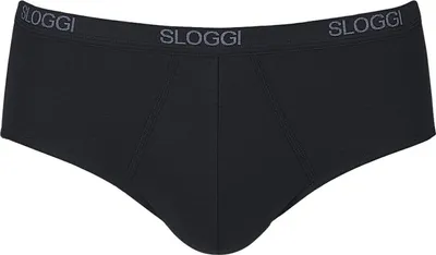 Produktbild von sloggi Herren Midislip Basic - BLACK - Größe 7