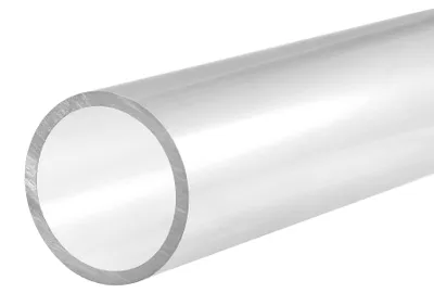 PVC Hartrohr 43 mm ID 50 mm AD 0,2 m transparent