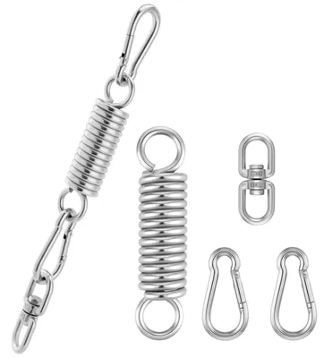 Produktbild von 2 Stück Feder mit Haken - für Hängesessel und Schaukeln
