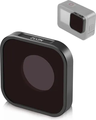 Obrázek produktu pro PULUZ PU922, 5,5mm, ND32, filtr objektivu s redukcí světla o 5 stupňů, 1,2 x 1,2 palce, ND filtr, optické sklo, vodotěsný, odolný proti poškrábání, s vícevrstvou povrchovou úpravou. Kompatibilní s GoPro 12/ 11/ 10/ 9/ 8/ Mini 11