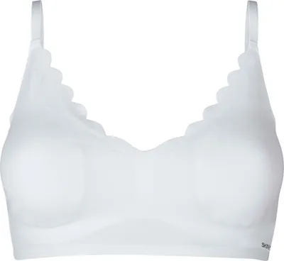 Produktbild von Skiny Damen Bustier Crop Top Every Day In Micro Essentials, Farbe:Weiß, Artikel:-0500 white, Wäschegröße:L