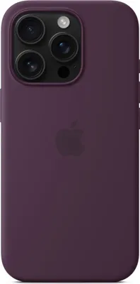 Produktbild von iPhone 16 Pro Silicone Case with MagSafe - Plum