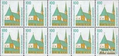 Produktbild von Briefmarken BRD (BR.Deutschland) 1995 Mi Hbl36 gestempelt