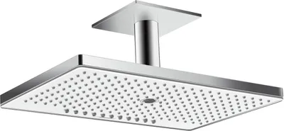 Produktbild von Hansgrohe Rainmaker Select, Fester Duschkopf, Chrom, Weiß, Zimmerdecke