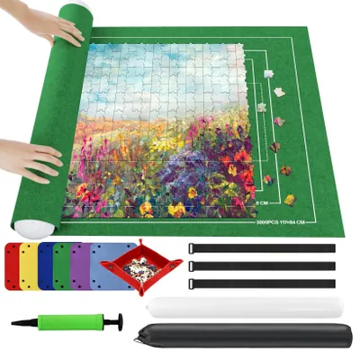 Obrázek produktu pro Přenosná rolovací podložka na skládání puzzle pro až 3000 dílků