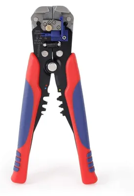 Obrázok produktu pre Izolačné kliešte, automatické, 200 mm, kliešte na krútenie, nožnice na káble, 24-10 AWG