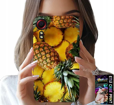 Obrázek produktu pro Pouzdro Pro Samsung Galaxy Xcover 7 - Ananasové Pouzdro + Sklo