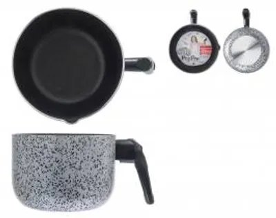 Immagine prodotto di HOMe Bollilatte Antiaderente Salt N'Pepper Cm14