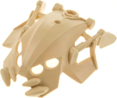 Produktbild von 1x Lego Bionicle Figur Maske Zesk beige Kanohi Mask Agori 8977 4537495 64324