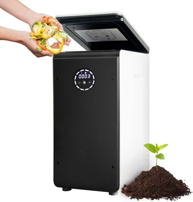 Immagine prodotto di Contenitore per compostaggio elettrico - Compostiera da cucina - Macchina per il compostaggio - Contenitore per compost - Sistema di compostaggio per rifiuti organici